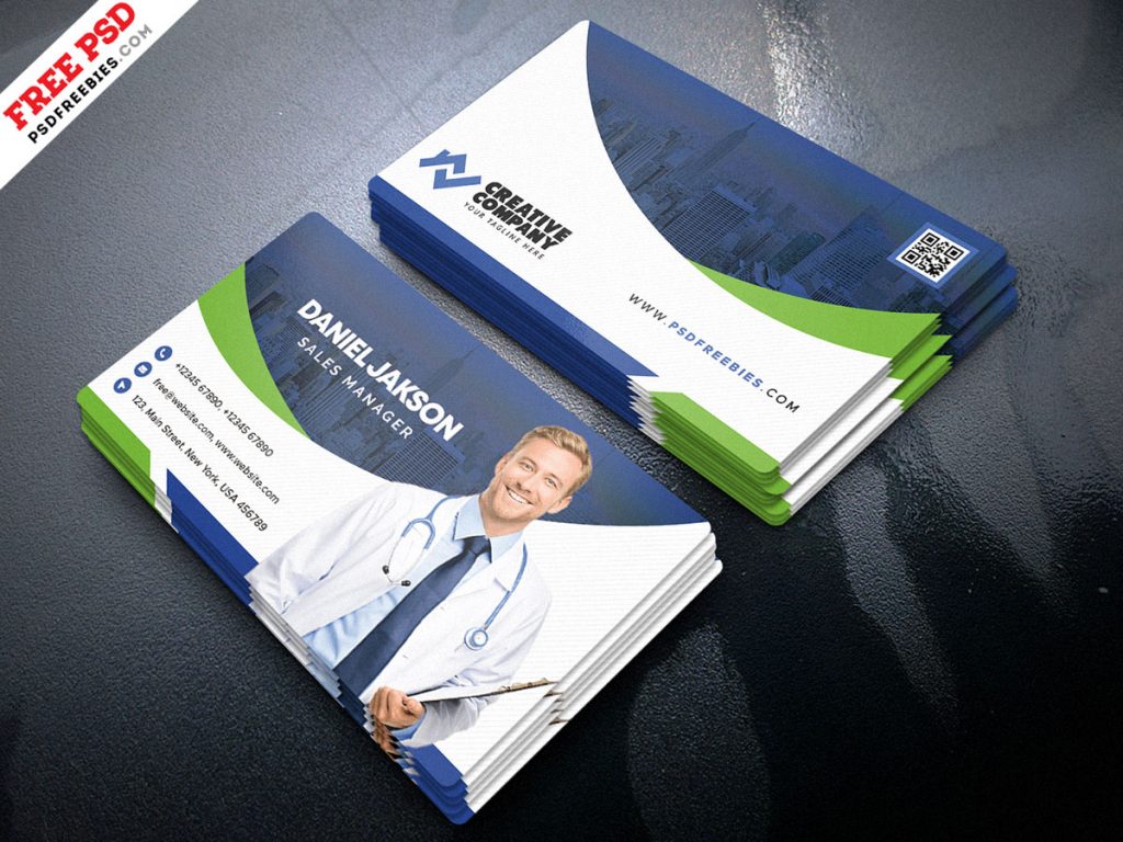 health care business cards 1