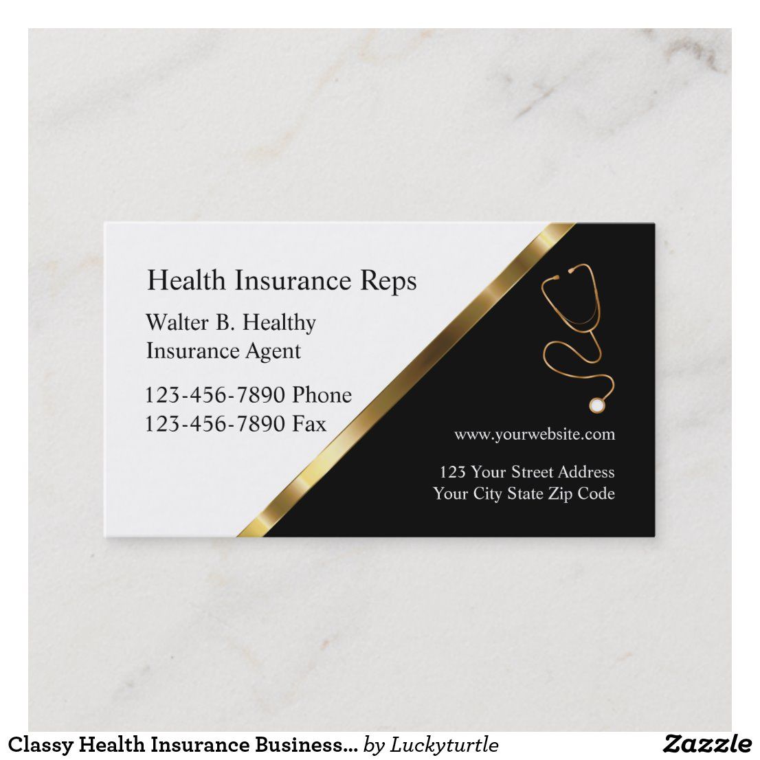 health insurance business cards 1