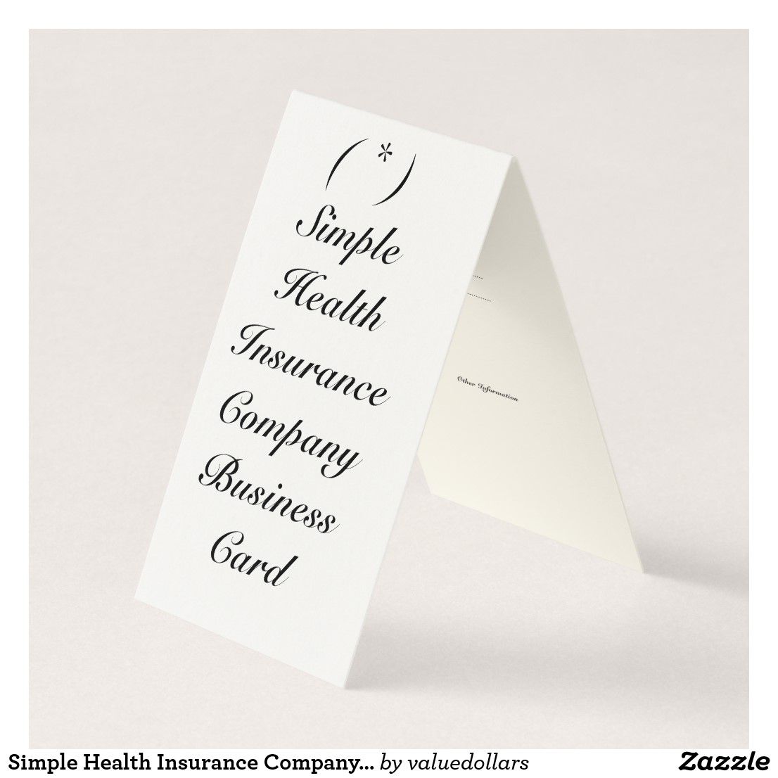 health insurance business cards 3