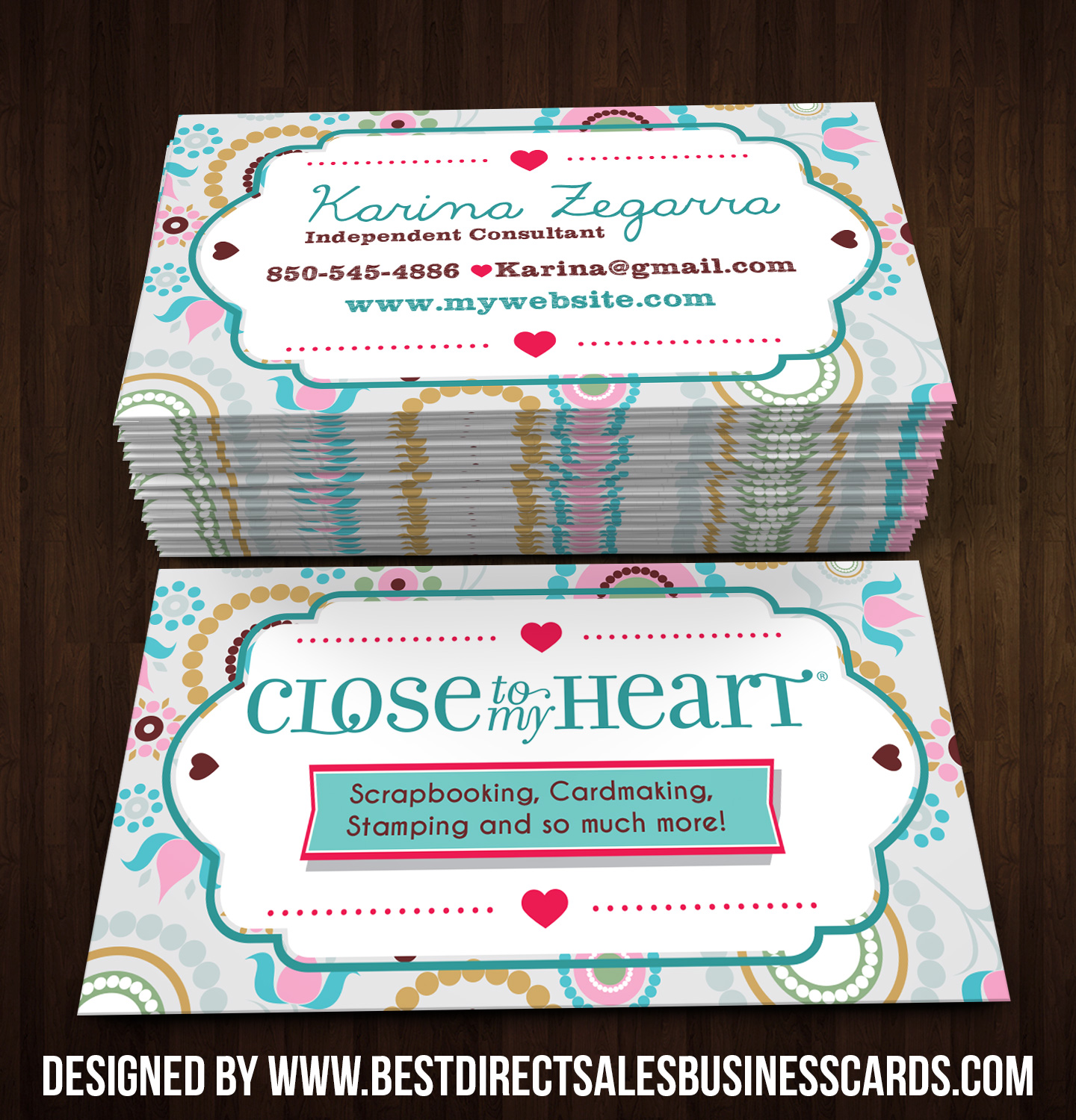 heart business cards 1