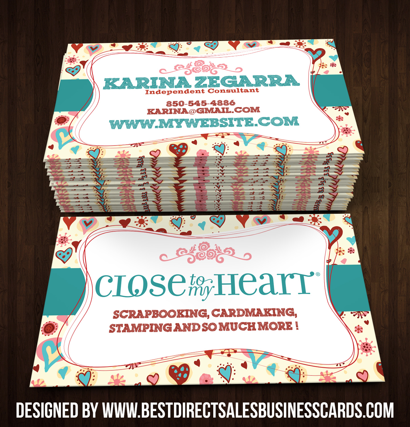 heart business cards 4