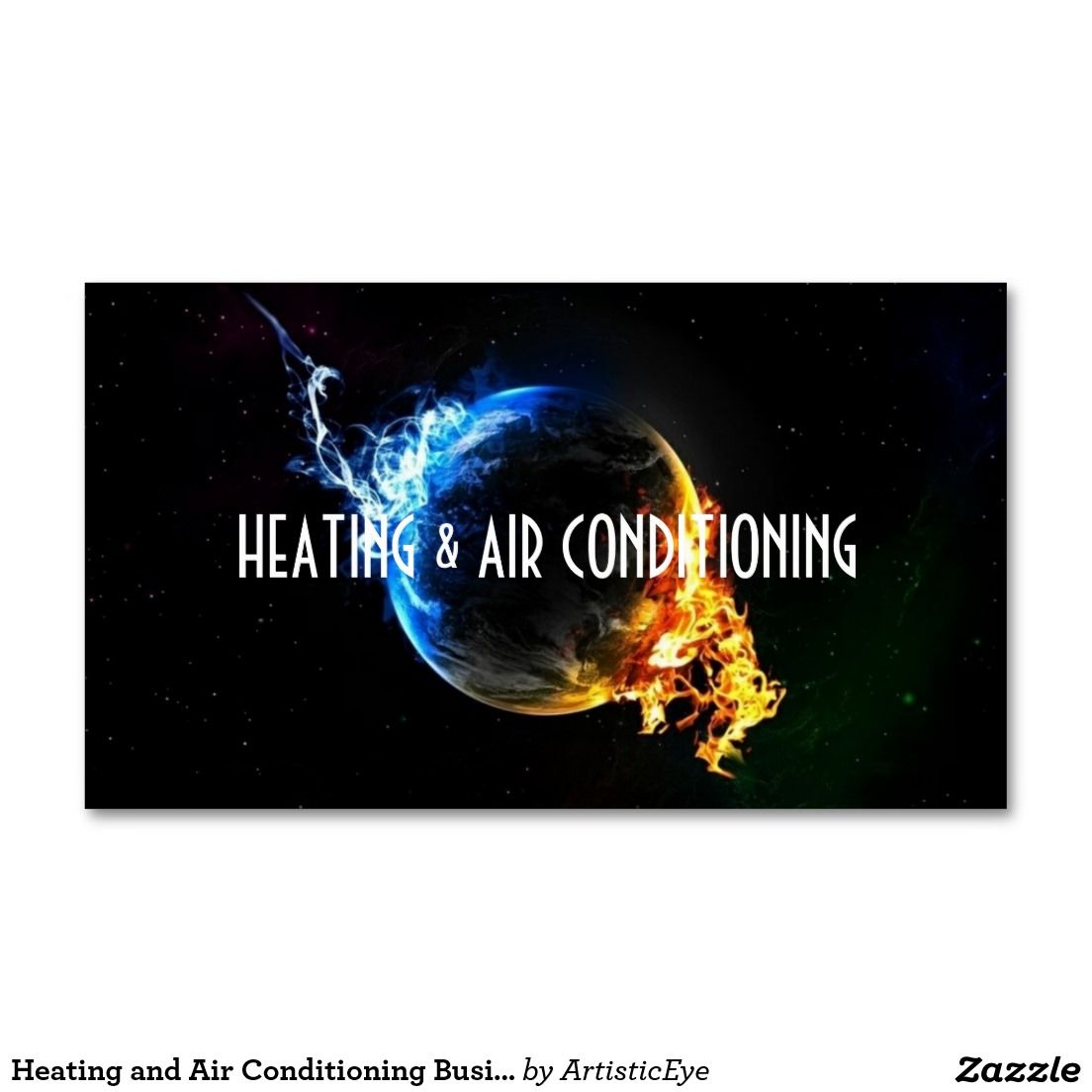 heating and air business cards 3