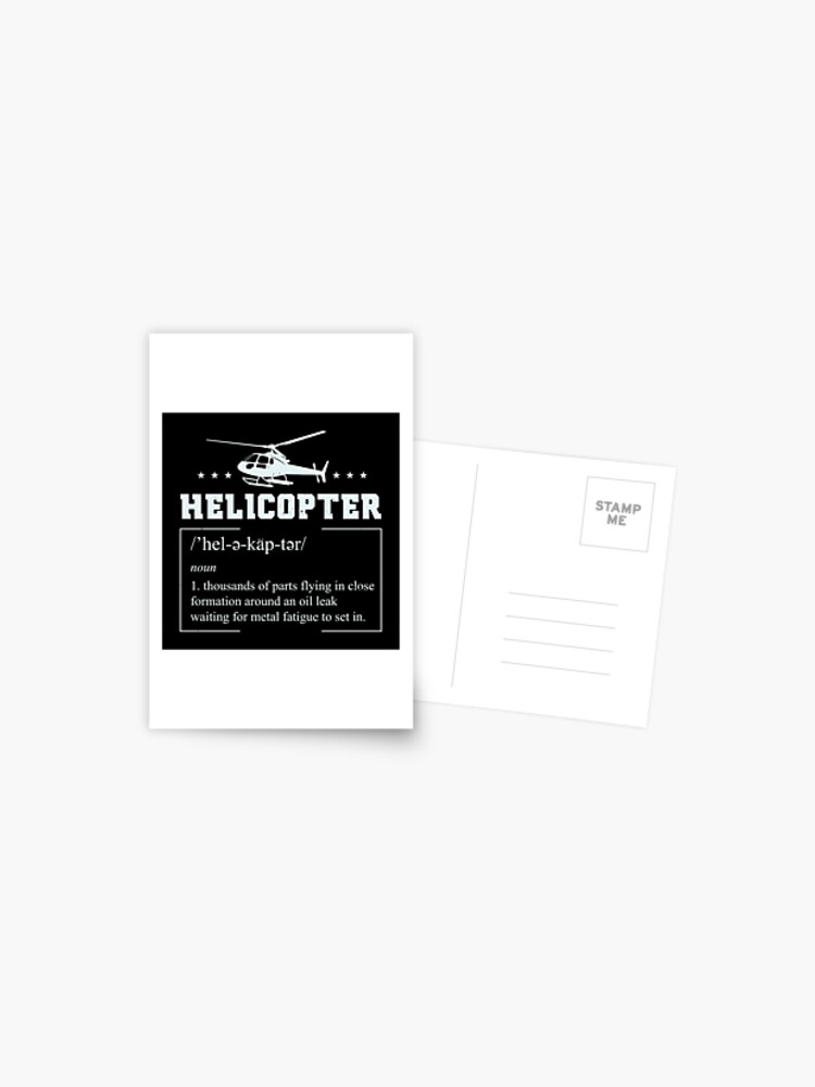 helicopter pilot business cards 1