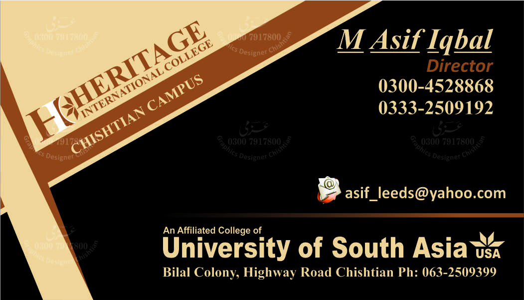 heritage business cards 3