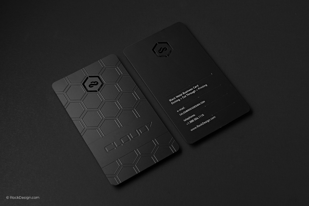 hexagon business cards 1