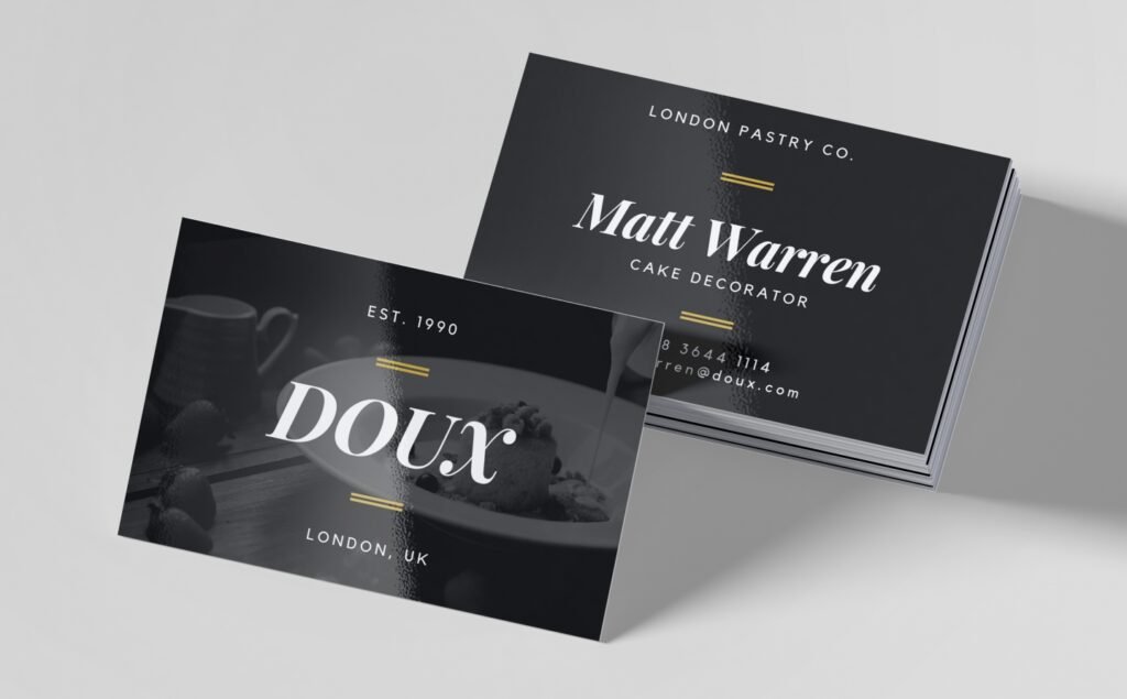 high gloss business cards 5