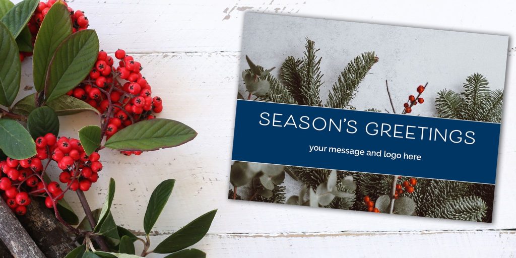 holiday cards for business with logo 1