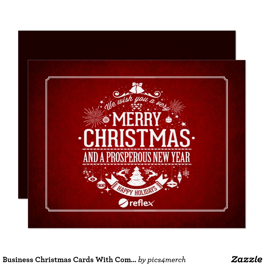 holiday cards for business with logo 3