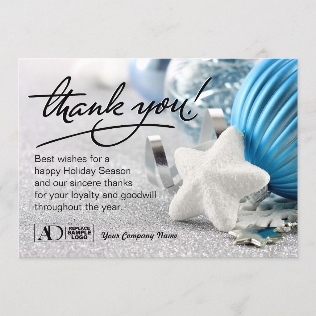 holiday thank you cards for business 1