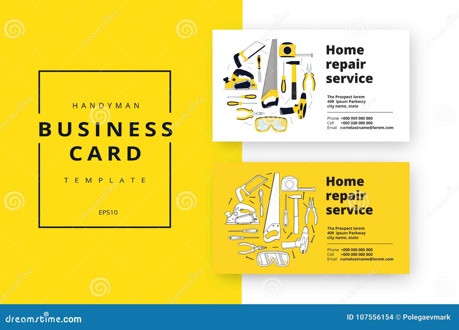 home improvement business cards 4