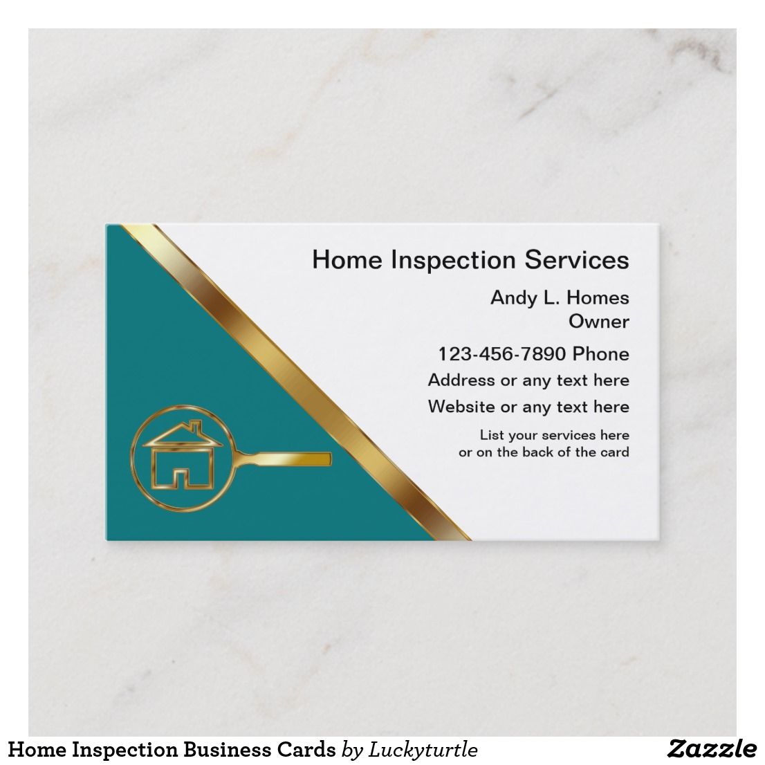 home inspection business cards 8