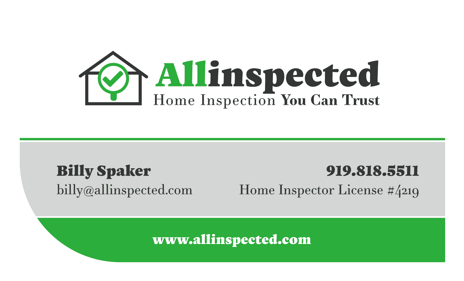 home inspection business cards 9