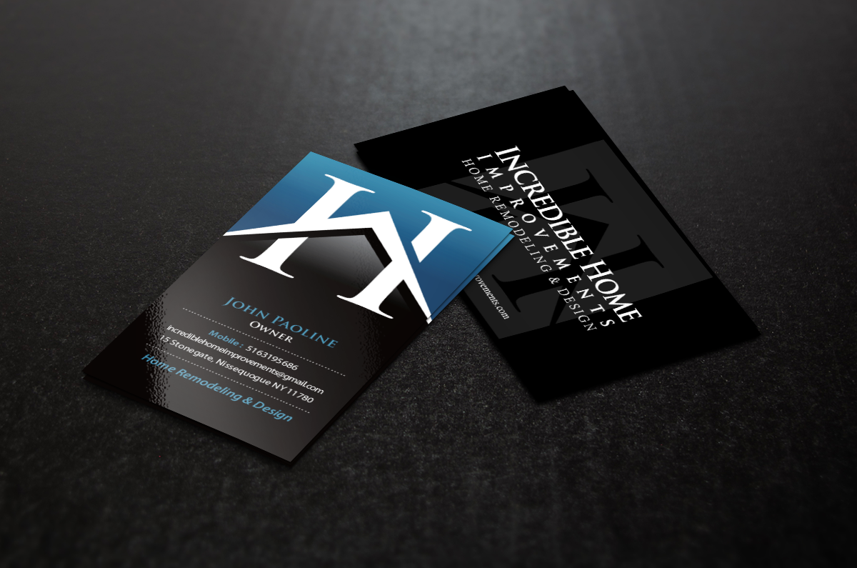 home remodeling business cards 3