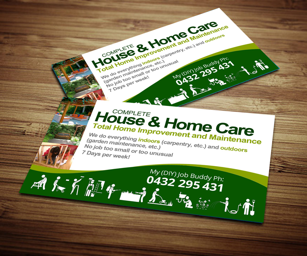 home repair business cards 3