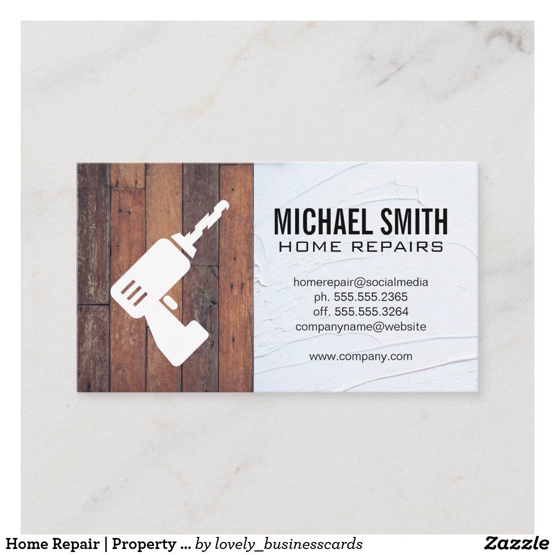 home repair business cards 6