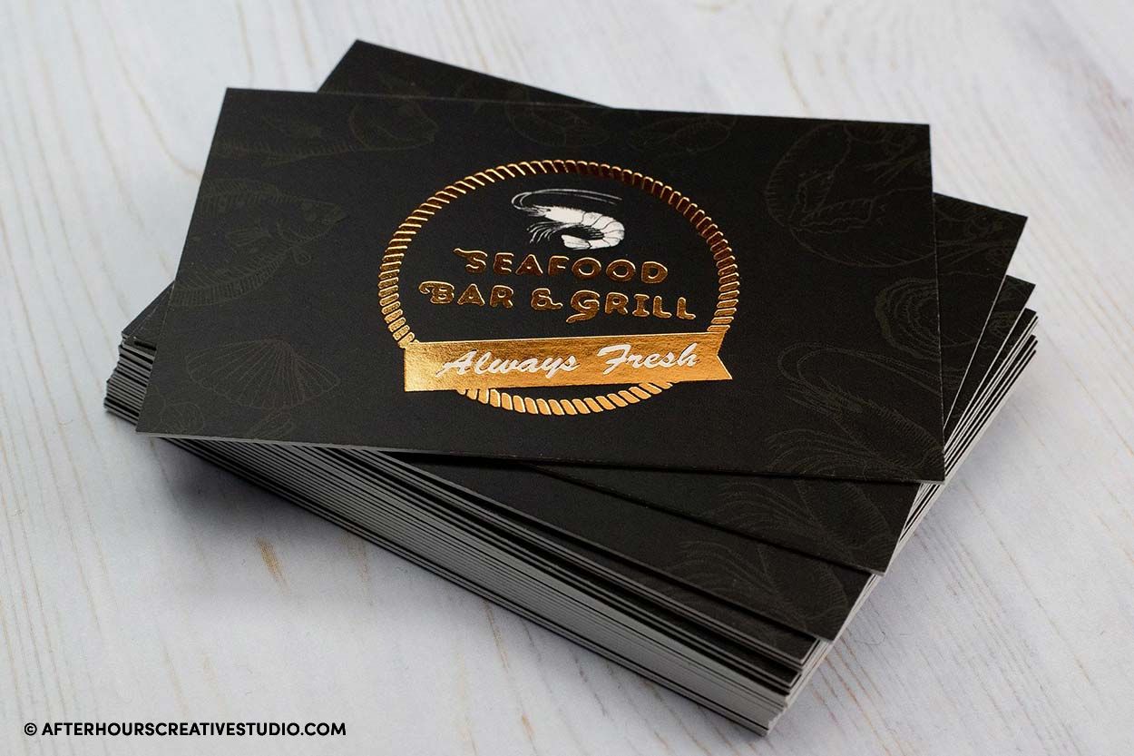 hot foil business cards 1