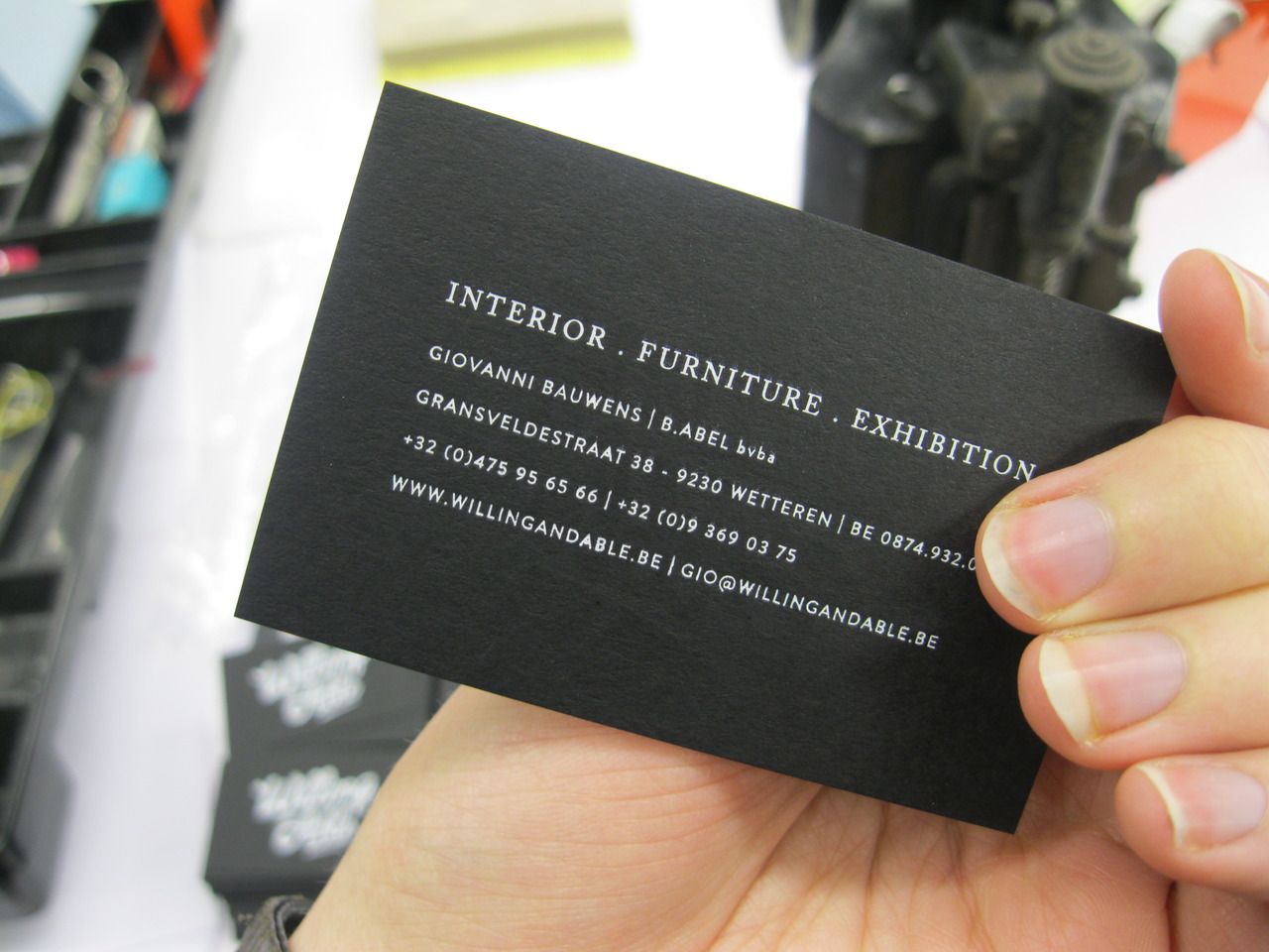 hot foil business cards 2