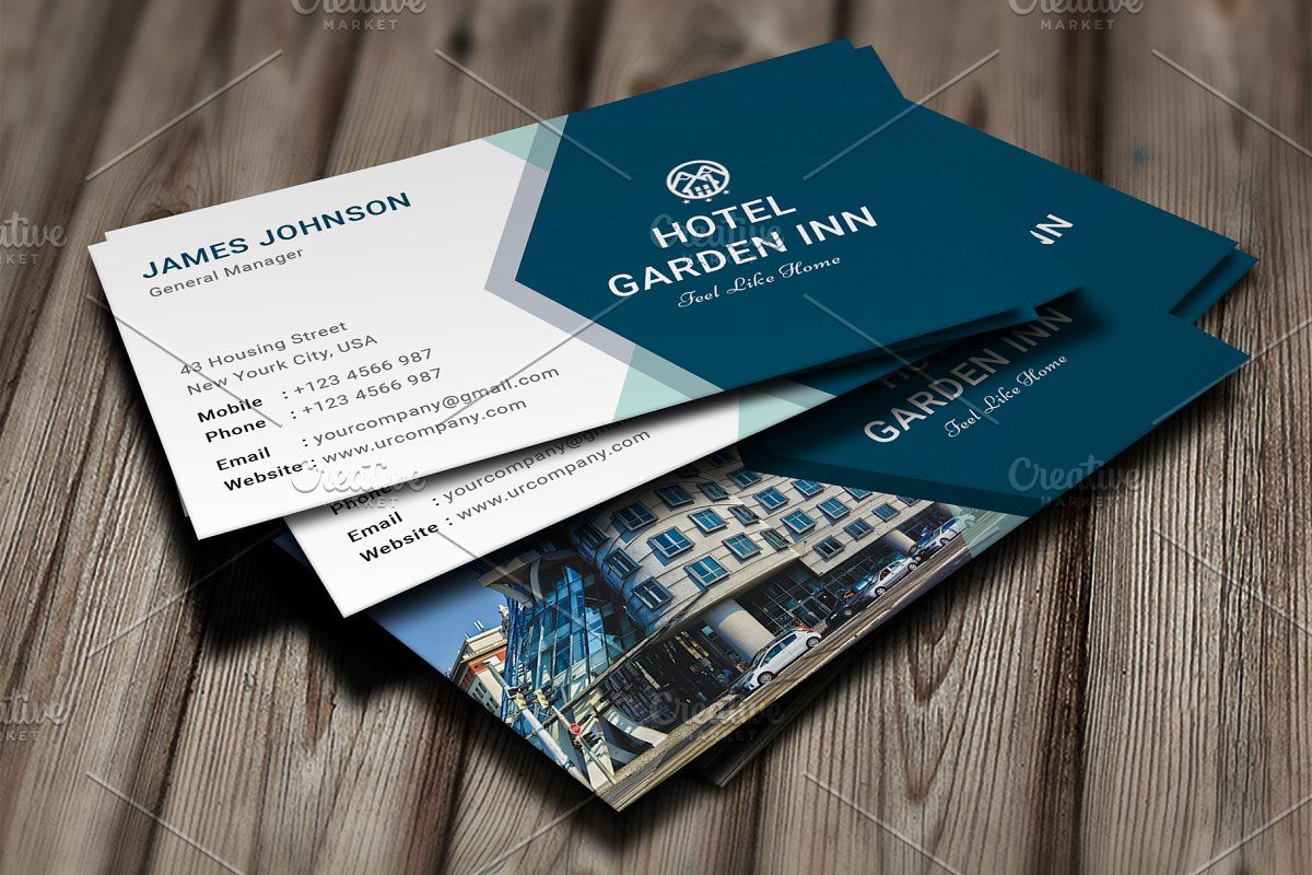 hotel business cards 1