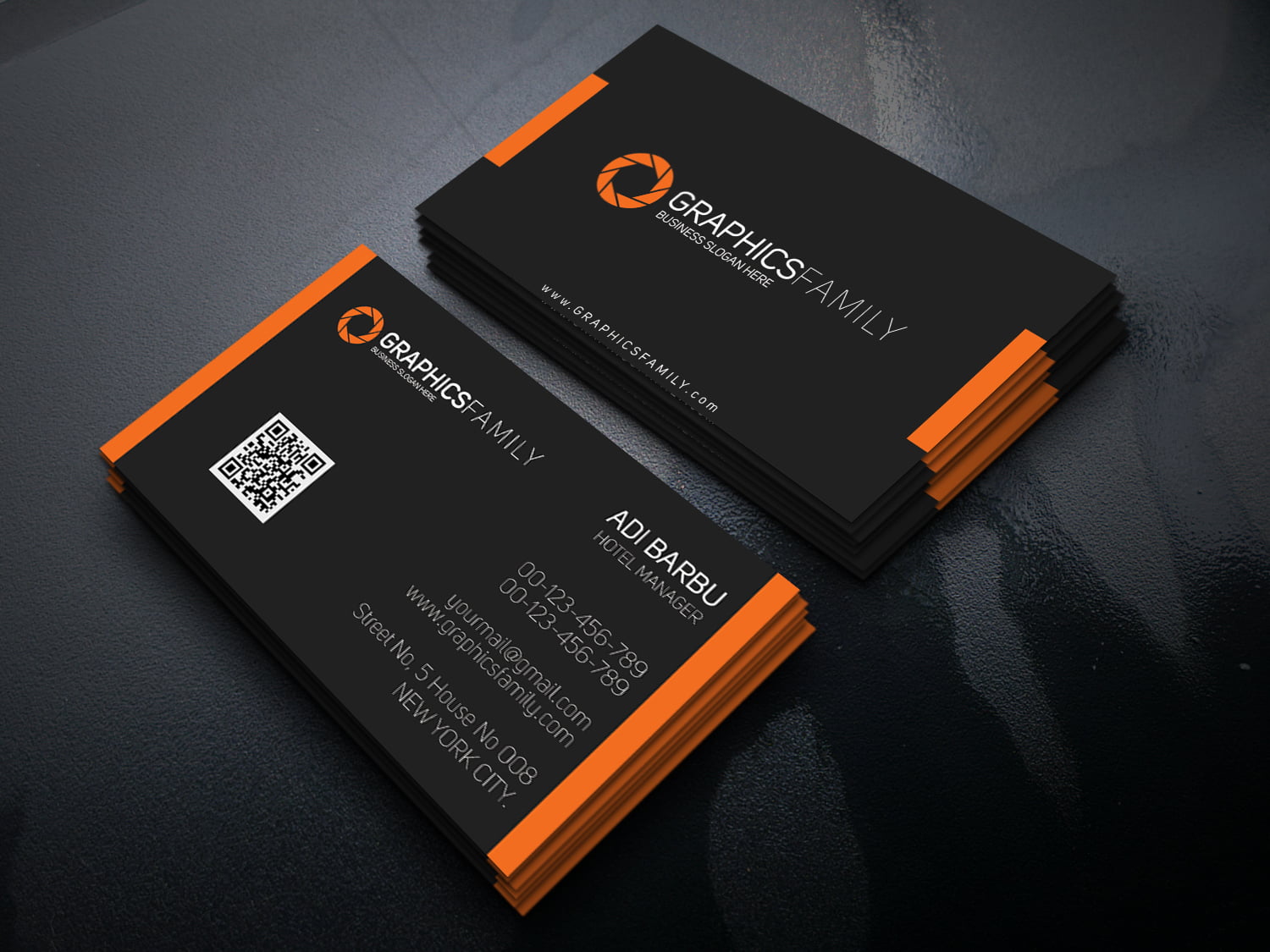 hotel business cards 3