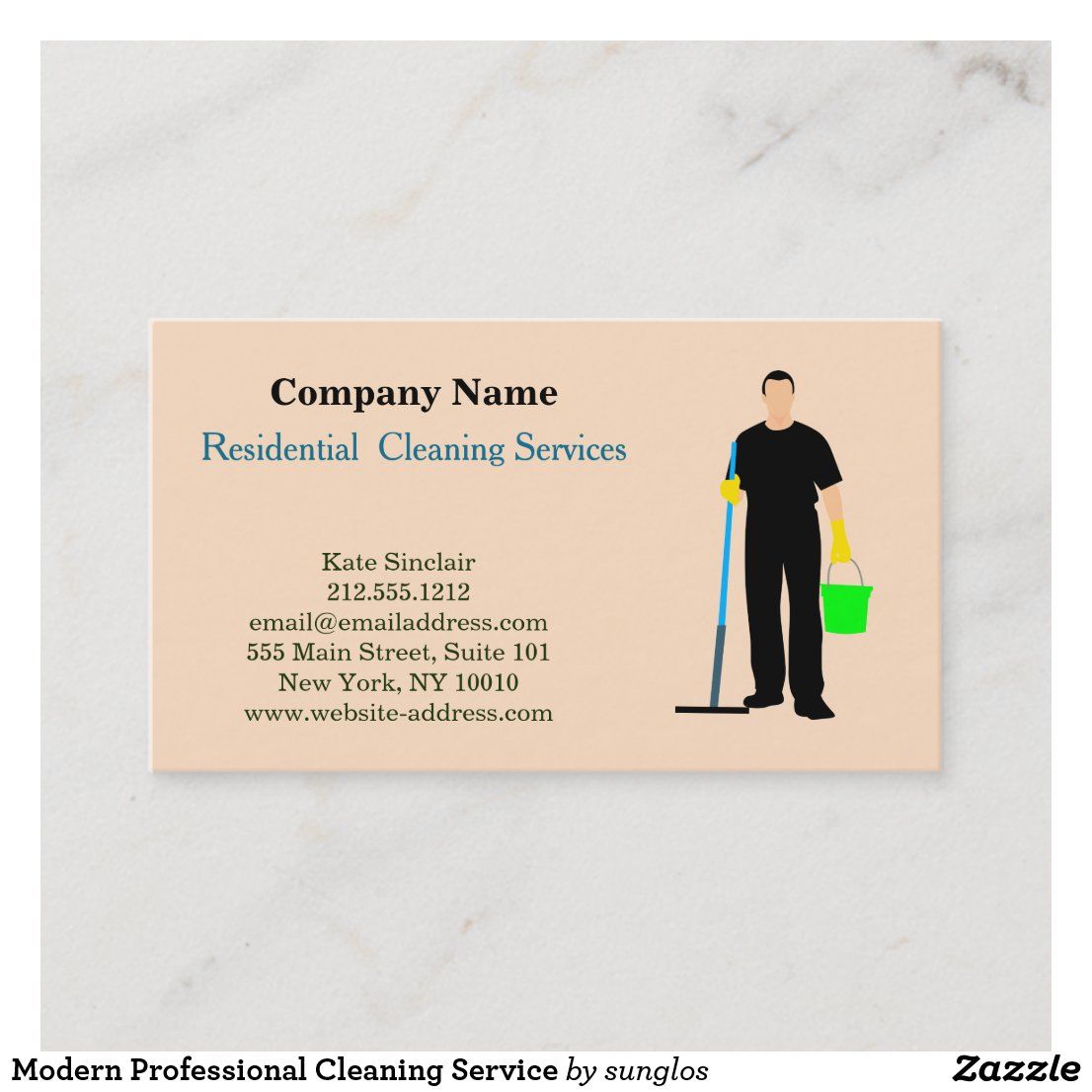 housekeeping business cards ideas 1