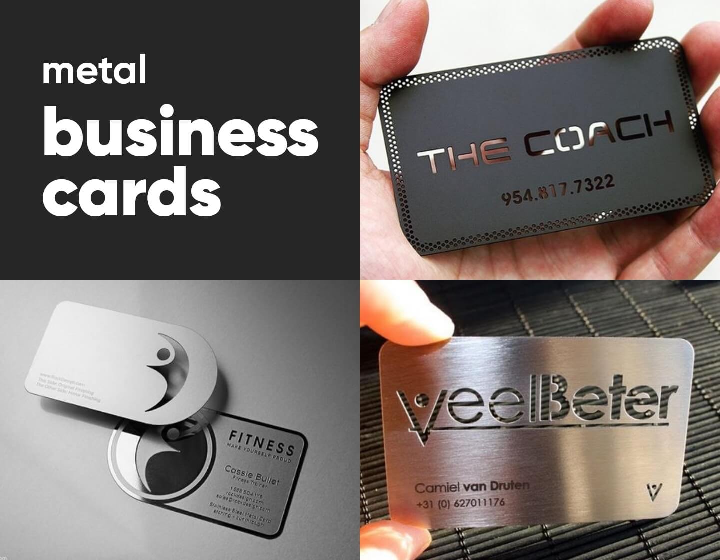 how much are metal business cards 1