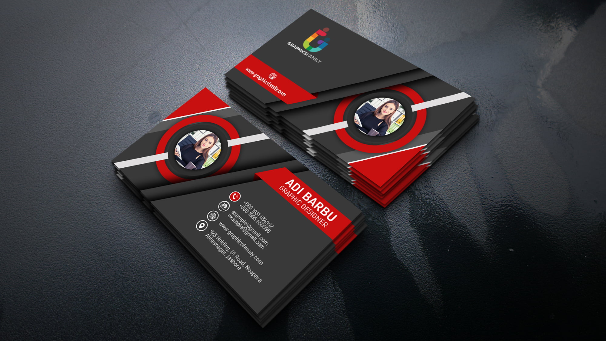 how to design business cards in photoshop 3