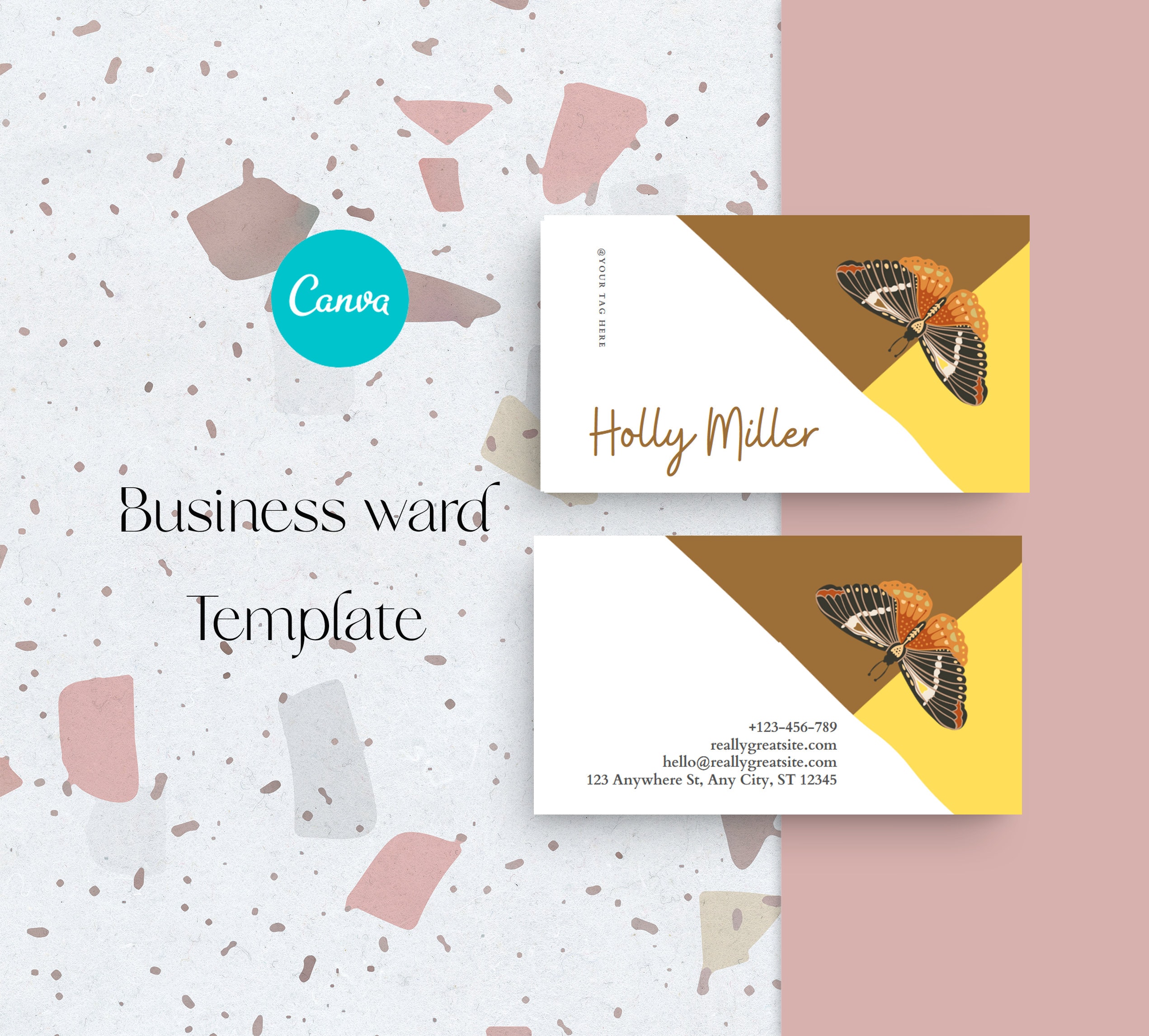 how to print business cards from canva at home 2