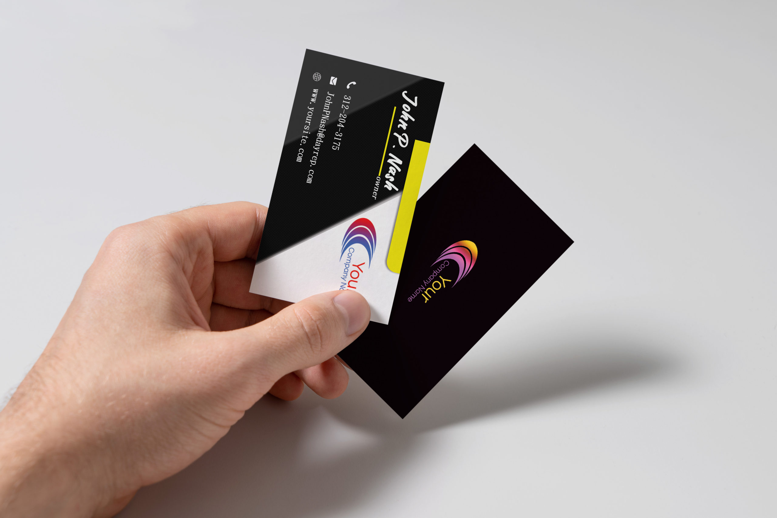 how to print double sided business cards 2