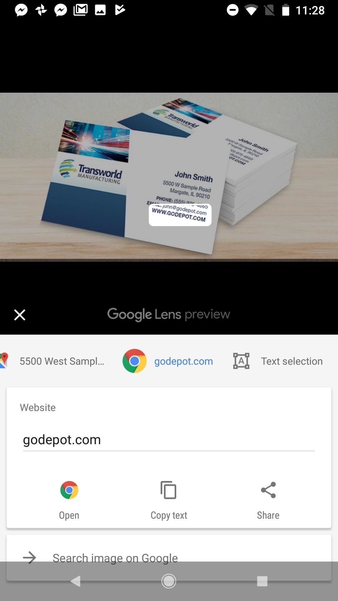 how to scan business cards into google contacts 1