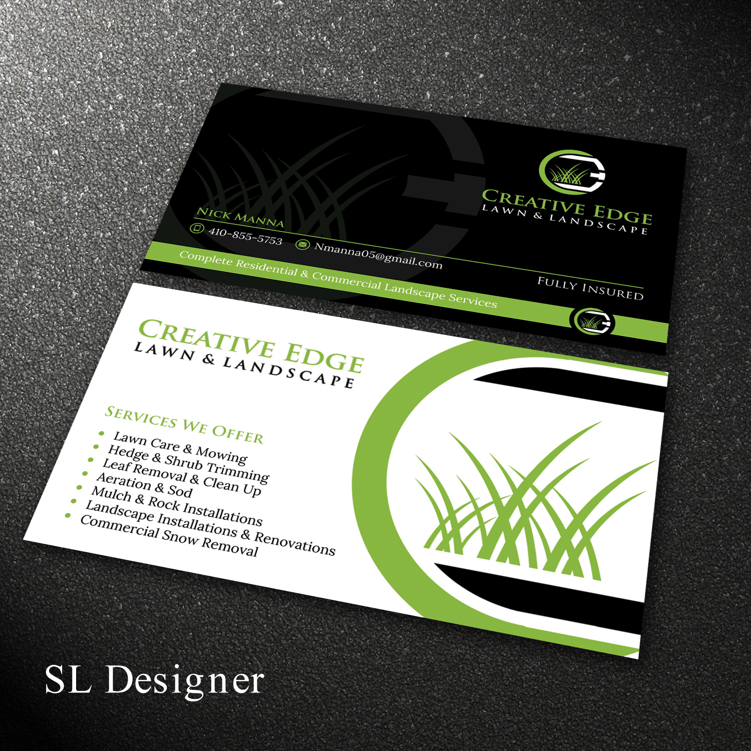 ideas for landscaping business cards 1