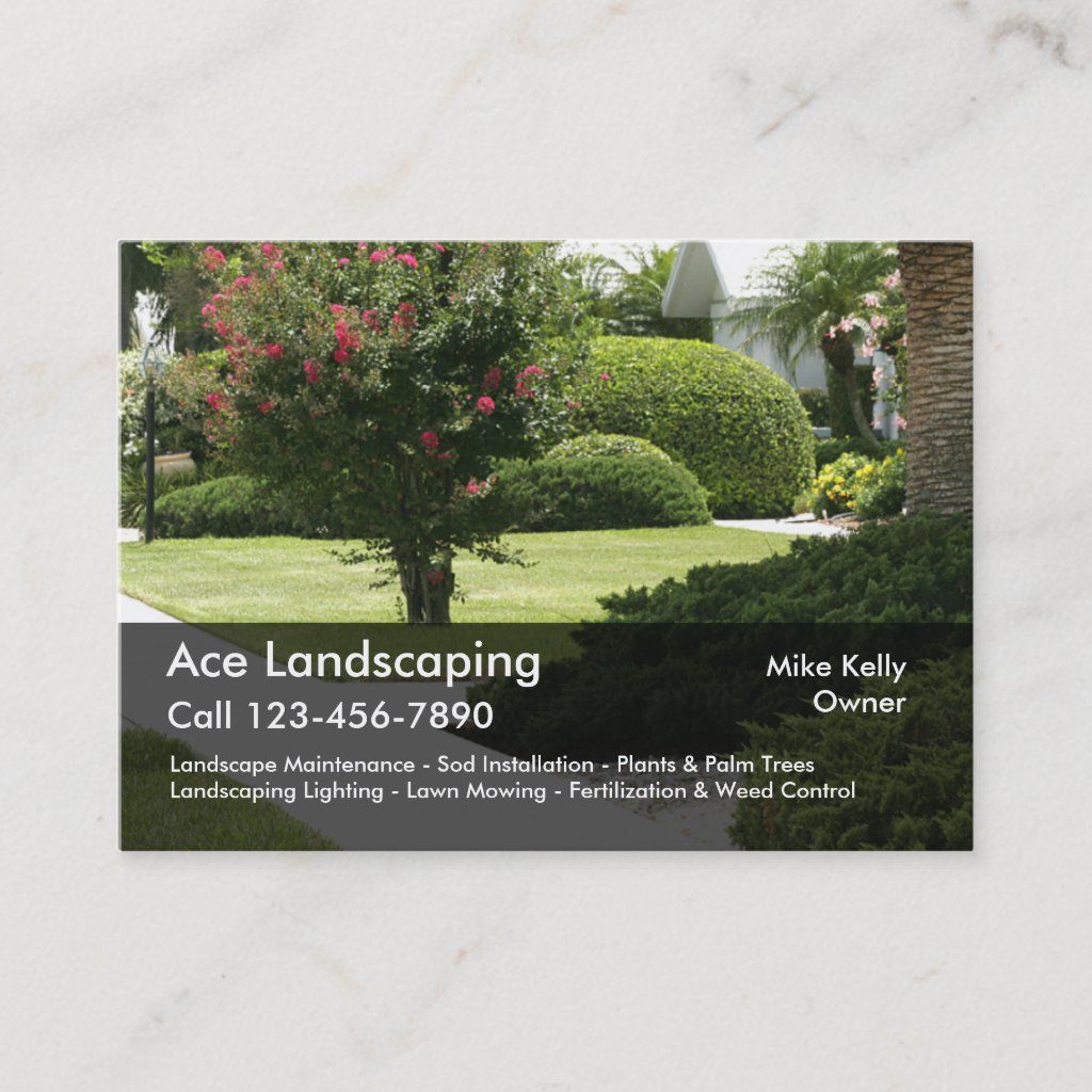ideas for landscaping business cards 5