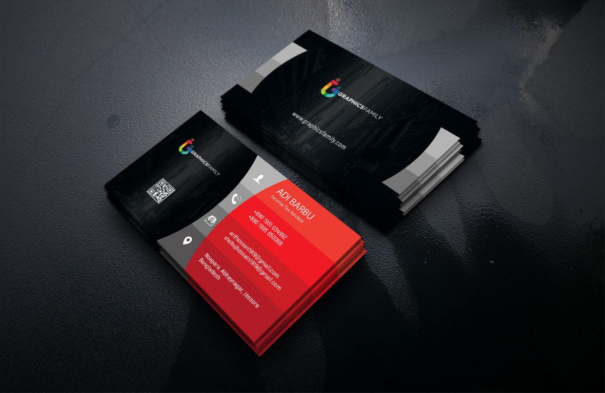 income tax business cards 3