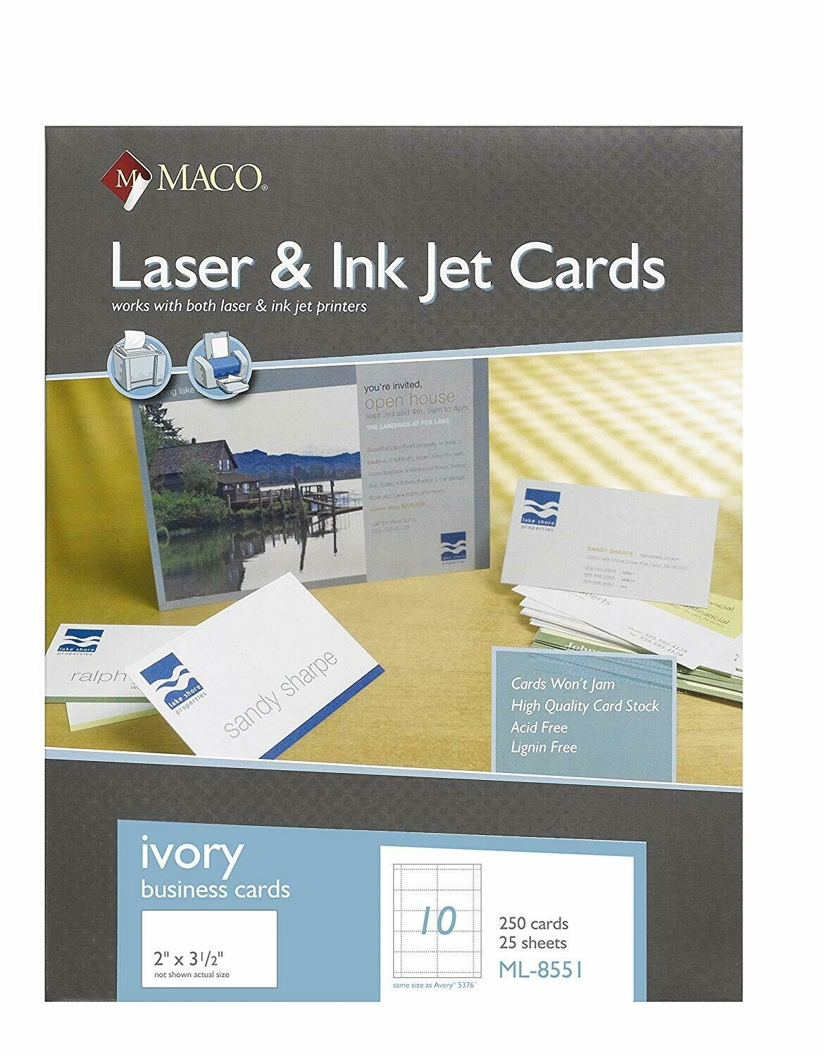 ink jet business cards 1