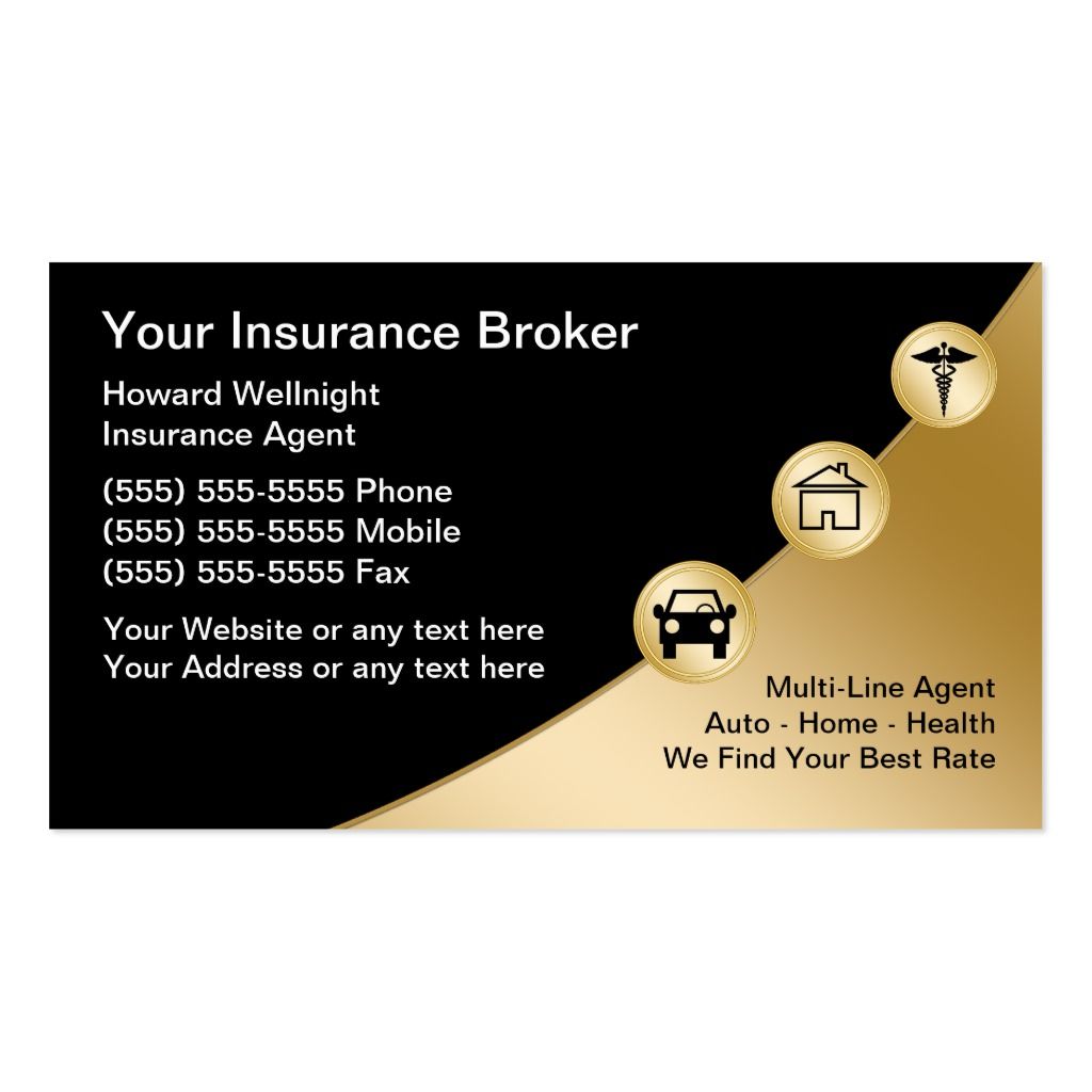 insurance agent business cards 3