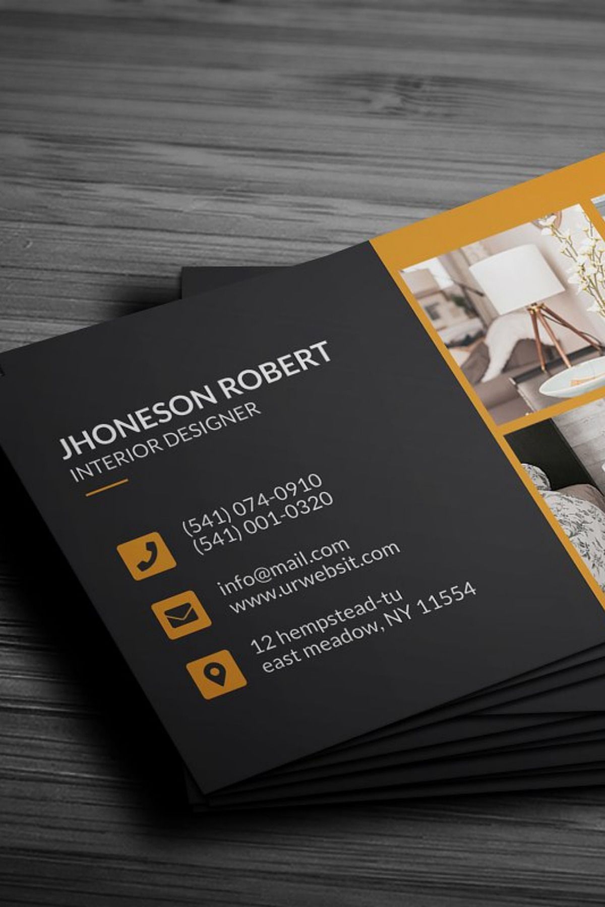 interior design business cards templates free 2