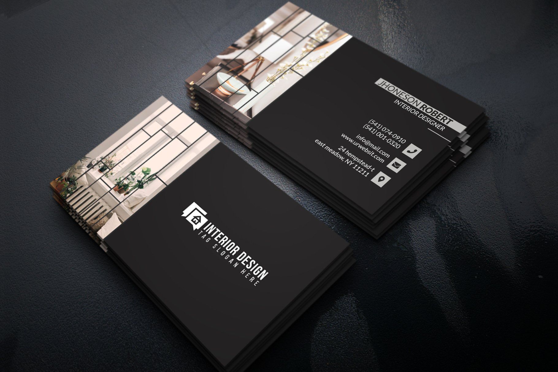 interior designer business cards 1