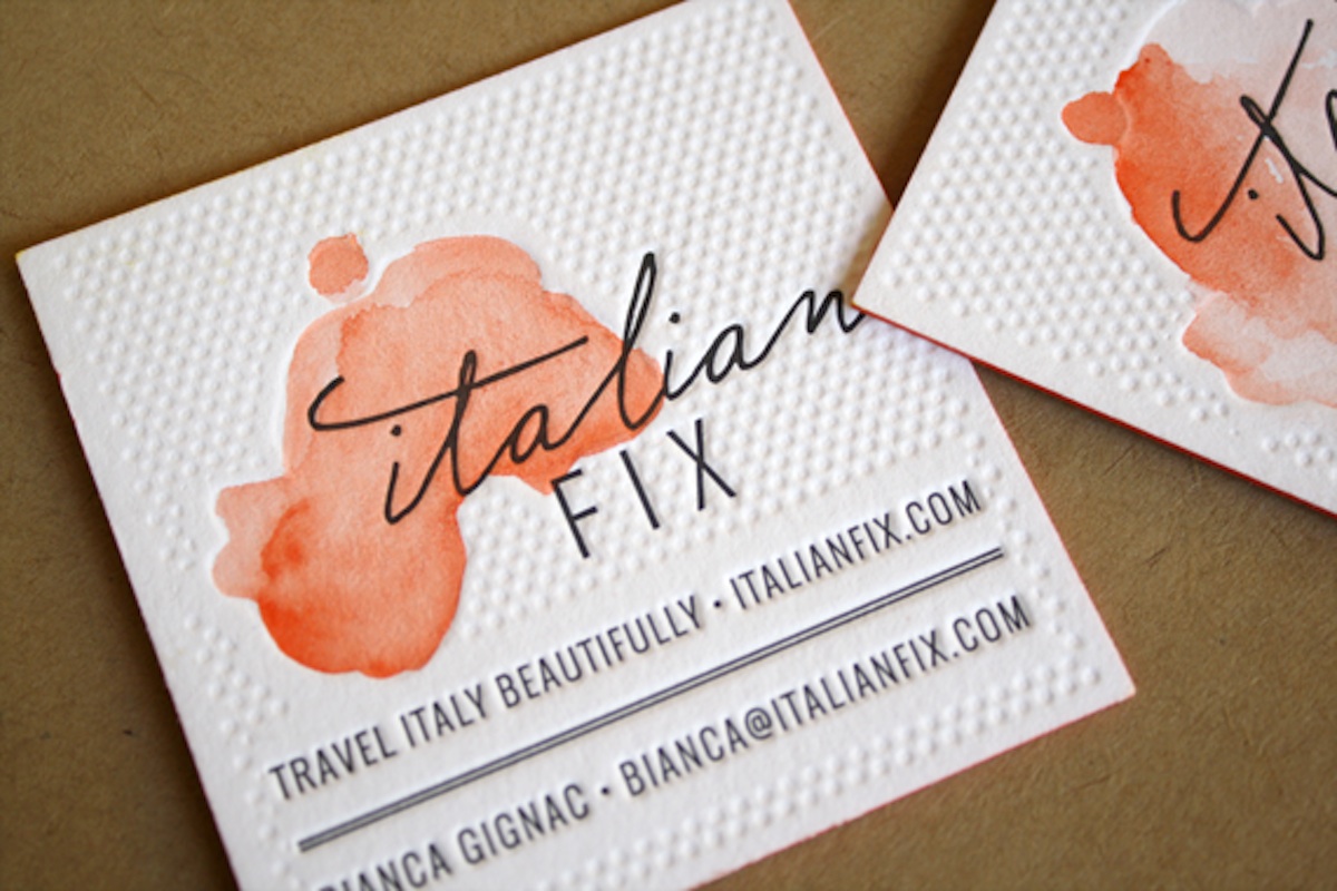 italian business cards 1