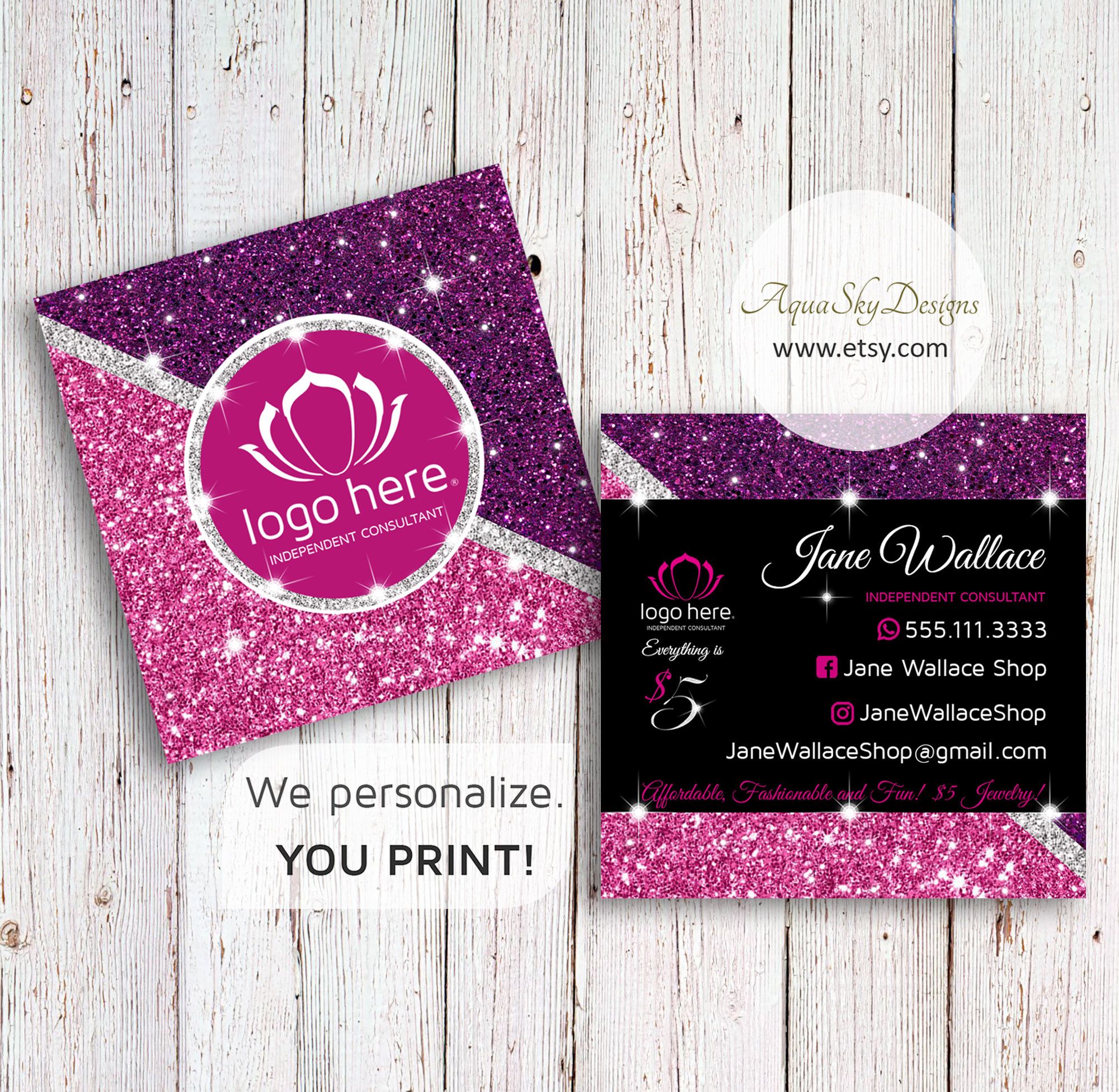 jewelry business cards templates 6