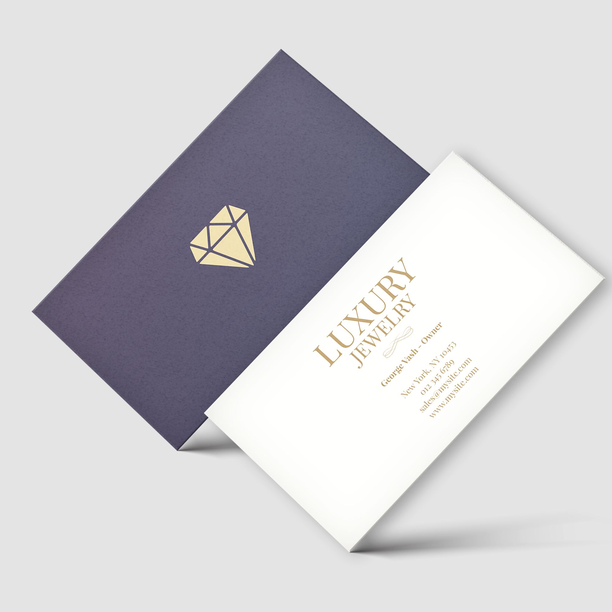 jewelry business cards templates free 2