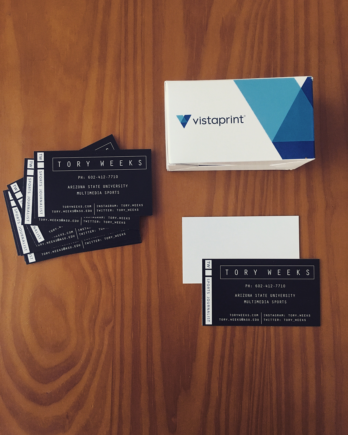 journalist business cards 2