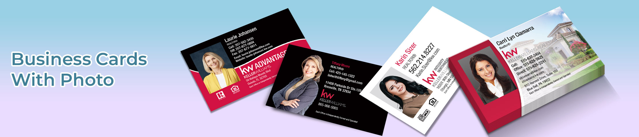 keller williams approved vendor business cards 1