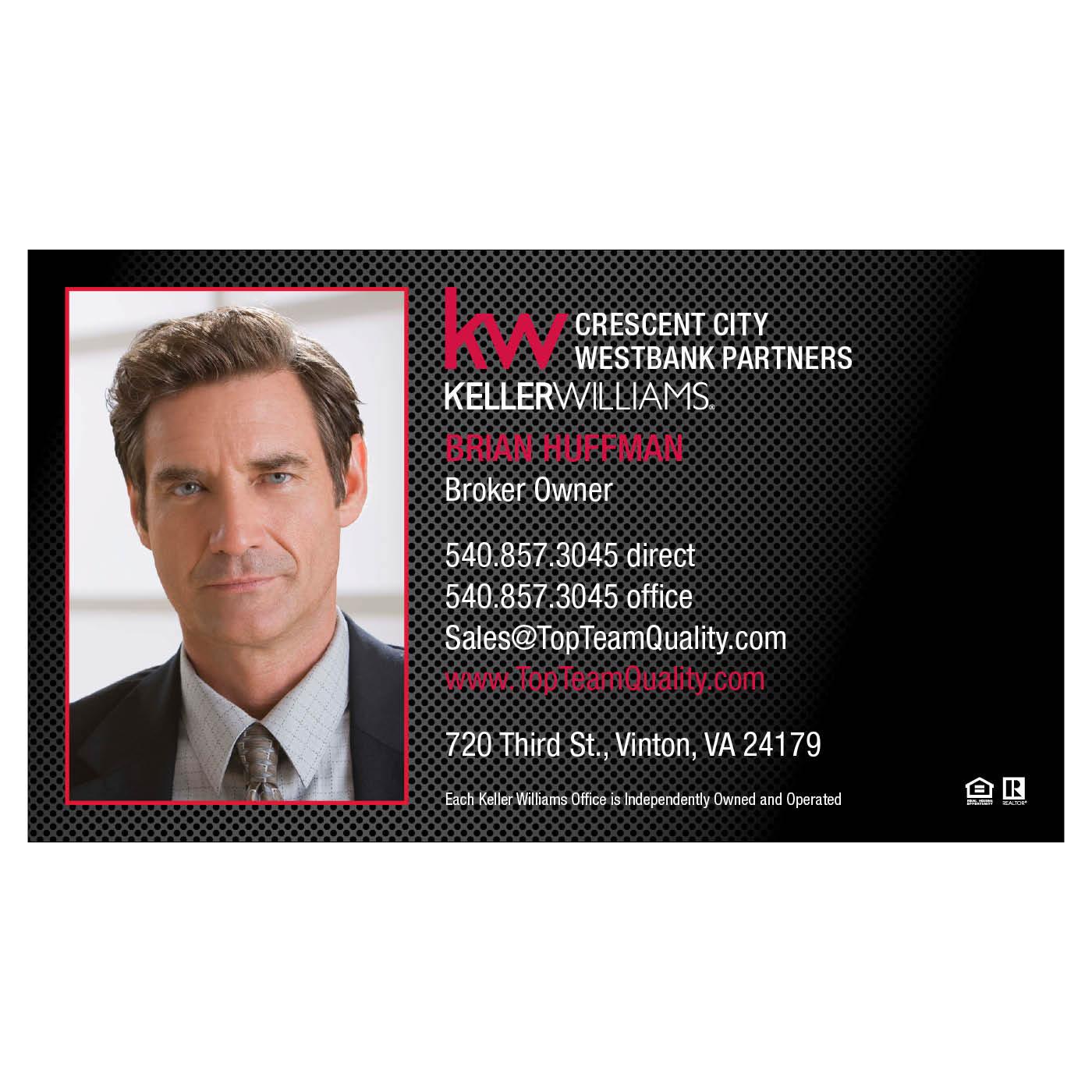 keller williams approved vendor business cards 2