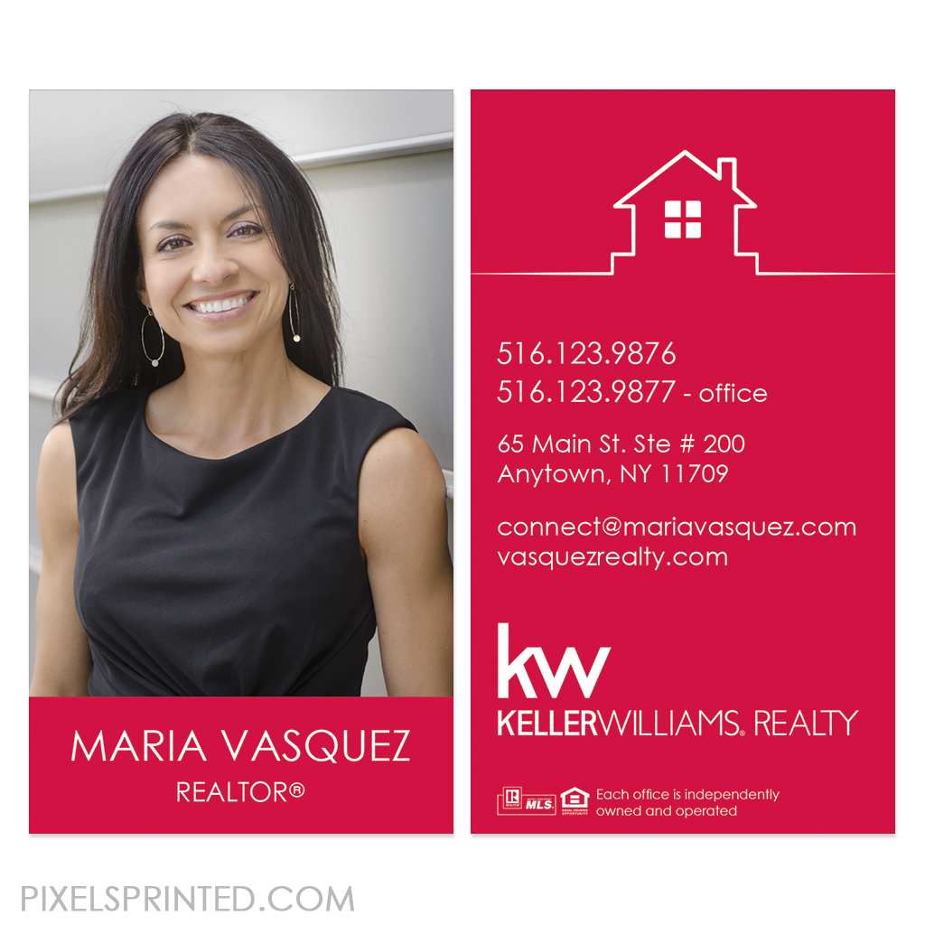 keller williams business cards moo 1