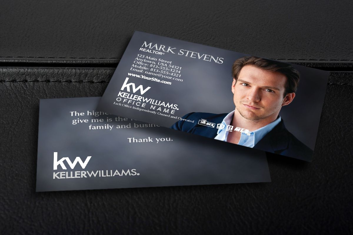 keller williams business cards templates 1