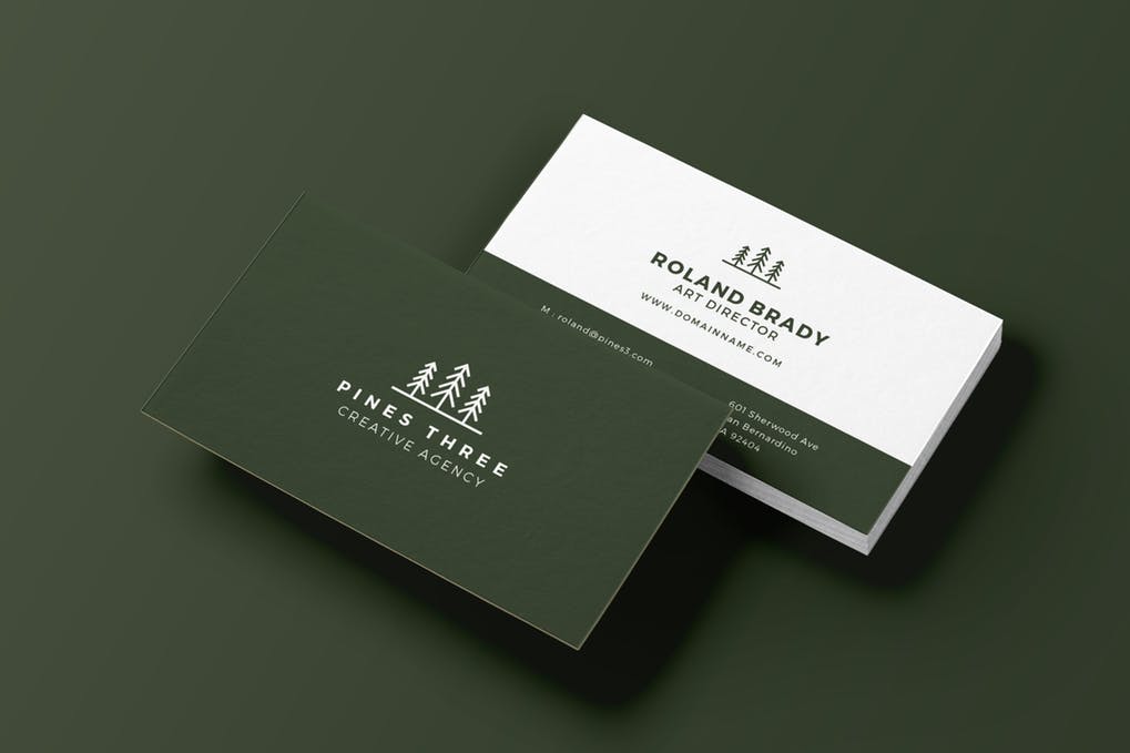 landscaping business cards examples 5