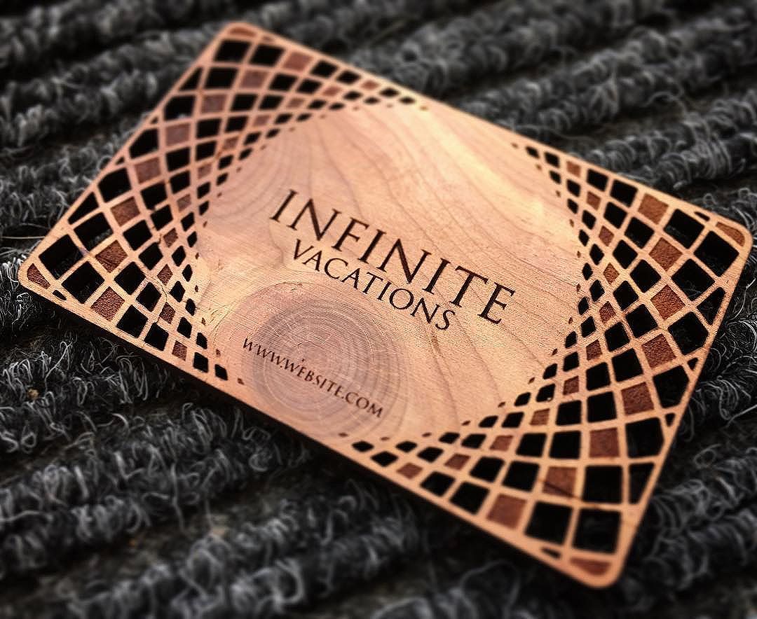 laser cut wood business cards 3