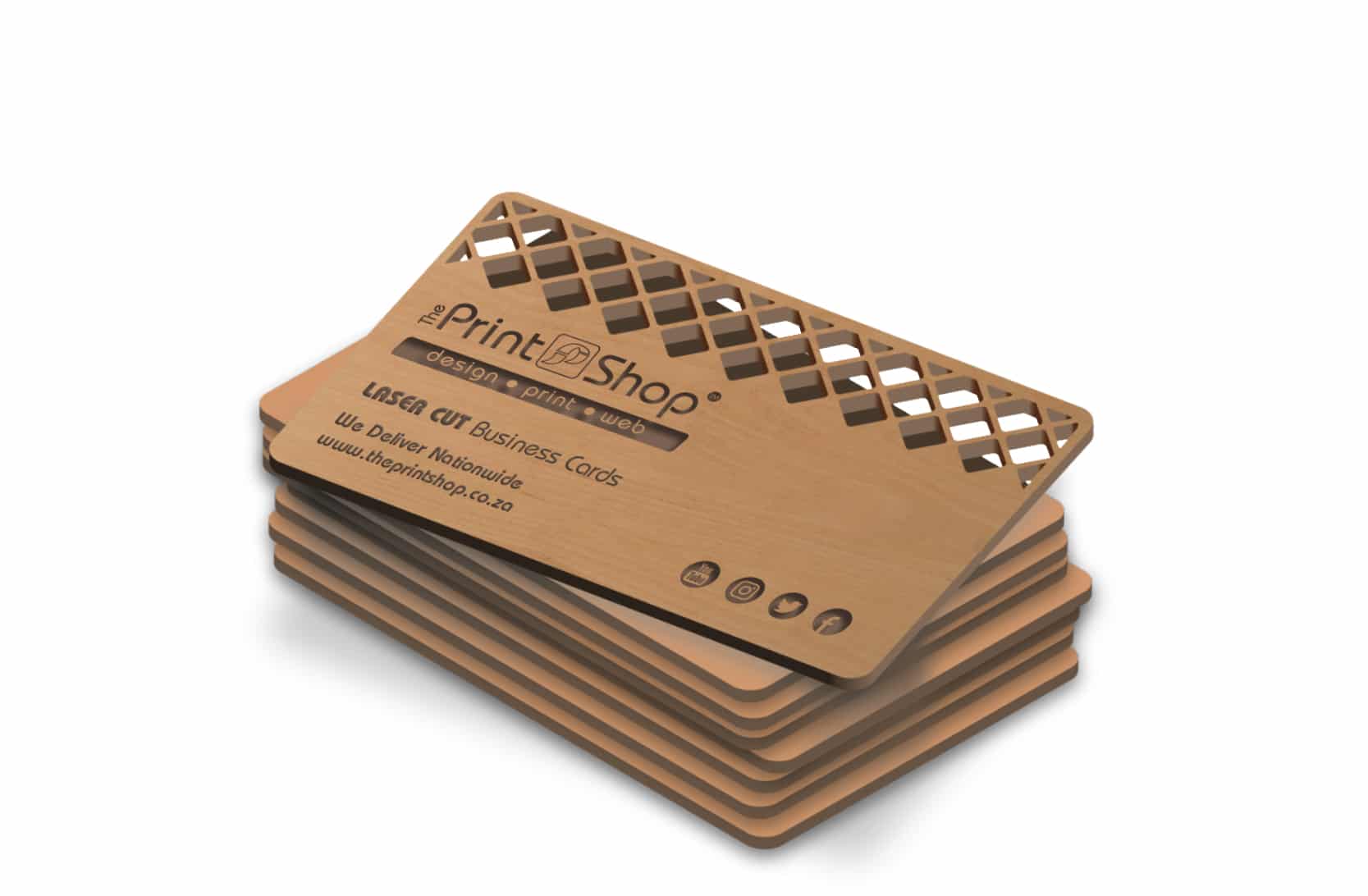 laser cutting business cards 1