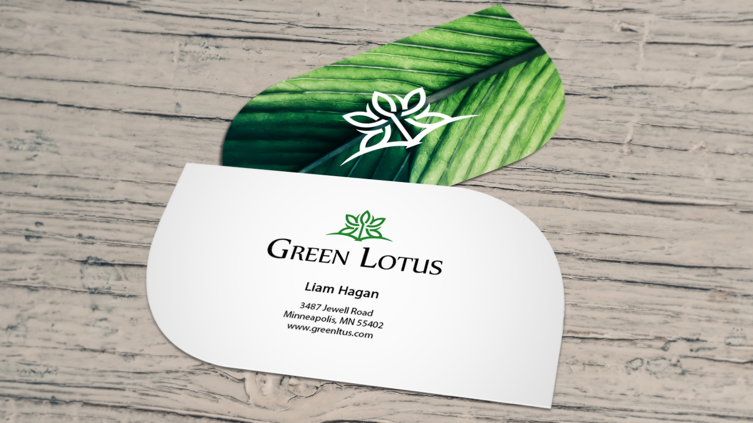leaf business cards 1