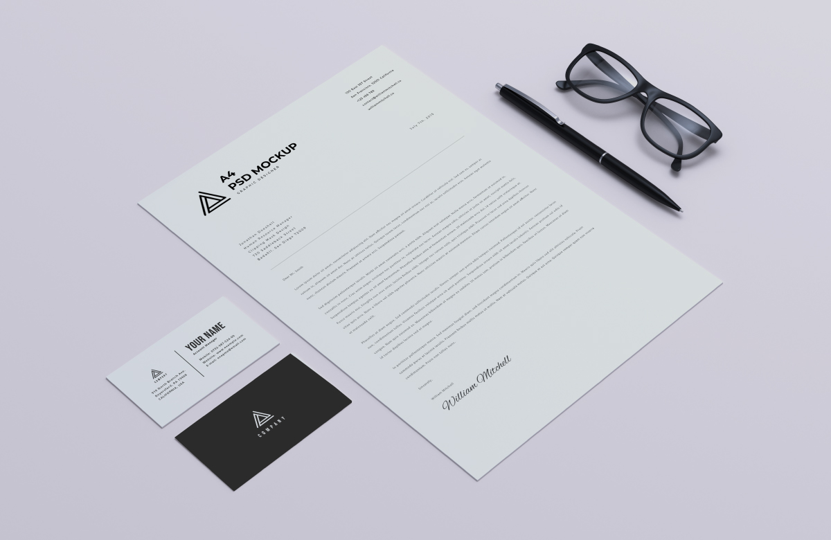 letterhead and business cards 1