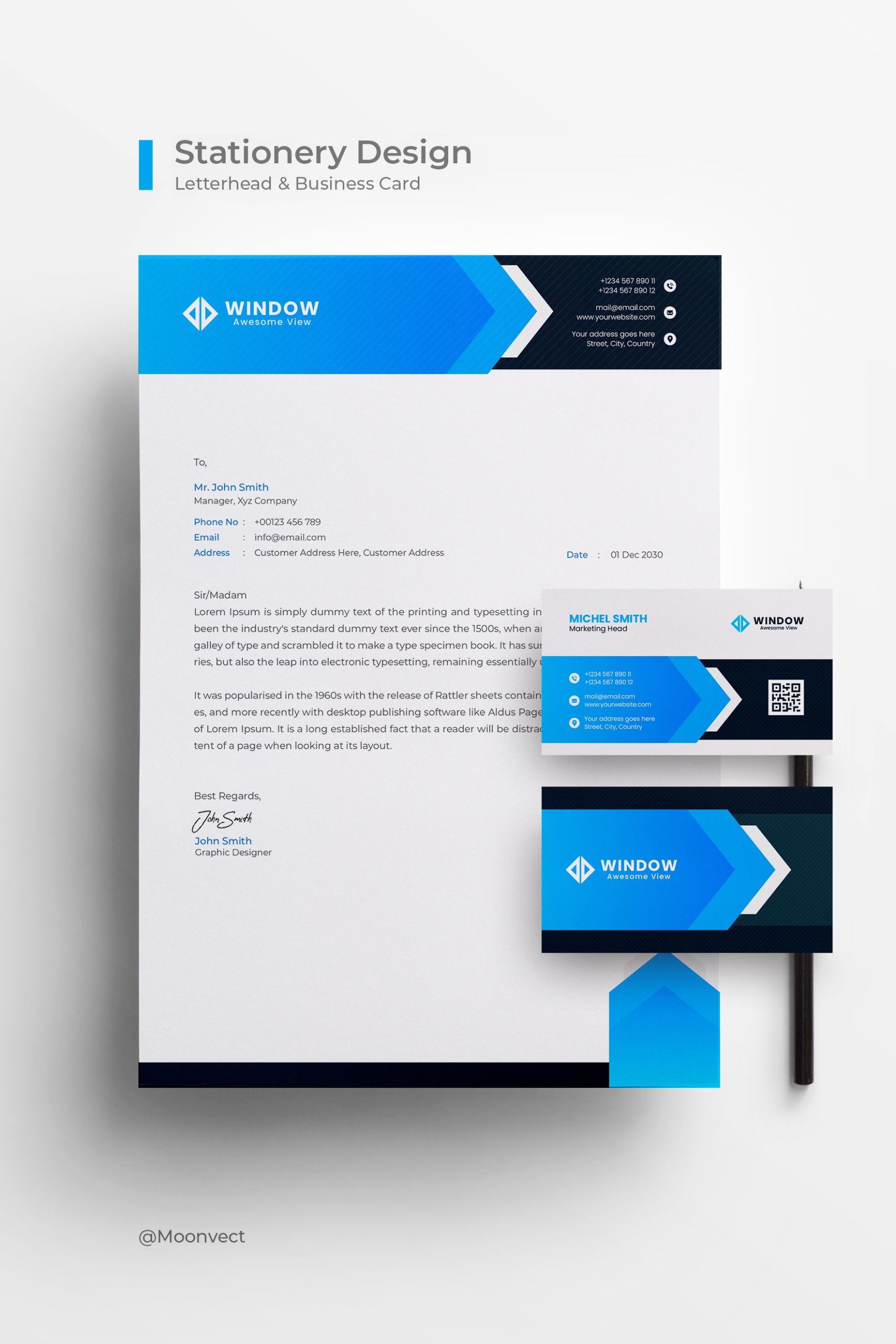 letterheads and business cards 1